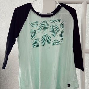 Hawaii only edition Hurley baseball shirt